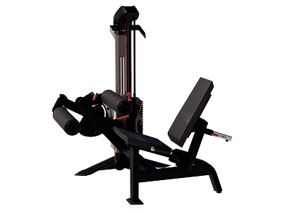Professional Fitness Equipment for Leg Training with Adjustable Seat and Comfortable Padding 3d model
