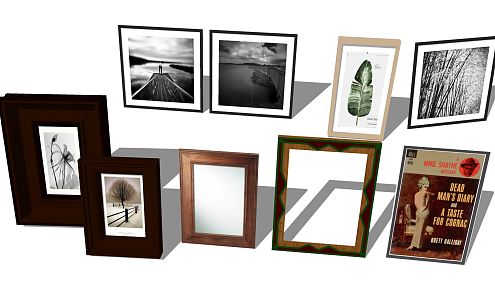 Modern Photo Frame 3d model