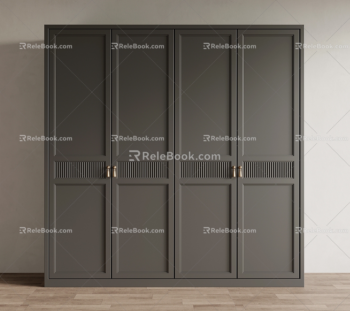 French wardrobe 3d model