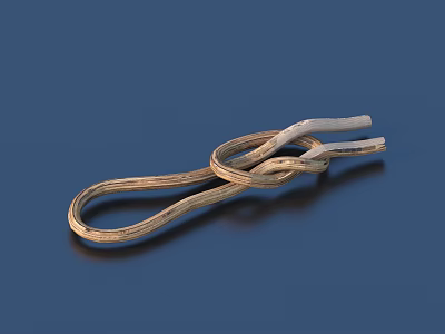 Practical Daily Use Cotton Rope Braided Knot for Home Decoration and Organization 3d model