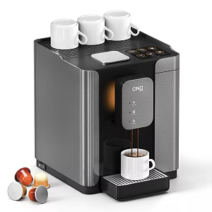 Modern coffee machine 3d model