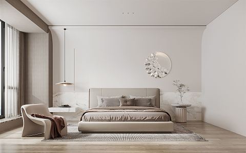 Modern Bedroom 3d model