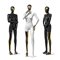 Modern Character Costume Model 3d model