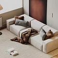 Modern Multiplayer Sofa 3d model