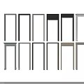 Different Styles And Colors Of Door Frames For Home Interior Design