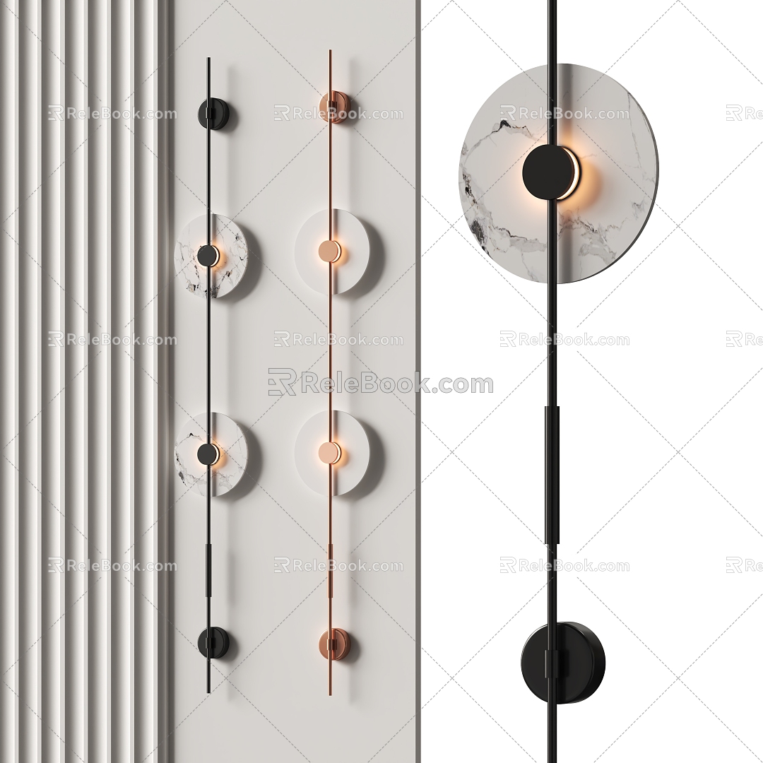 Wall lamp model