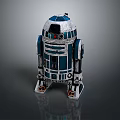 Robot Assistant Small Robot Butler Robot Butler Figure Game Figure 3d model