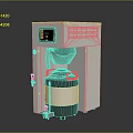 Commercial Electric Coffee Machine With Stainless Steel Body And Digital Display Panel
