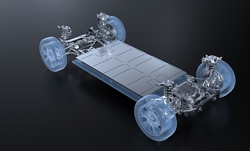 modern underbody 3d model