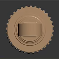 Modern shock absorber buffer spring tool 3d model