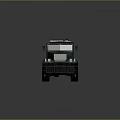 Weapon Mounted Green Military Truck With Multi Wheel Design And Transport Equipment