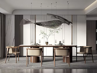 Modern Restaurant 3d model