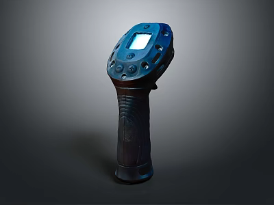 Professional Automotive Handheld Diagnostic Tool With Display Screen And Control Buttons 3d model
