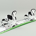 Modern Snowboard Modern Equipment Sports Equipment Equipment Snowboard Skateboard Scooter 3d model