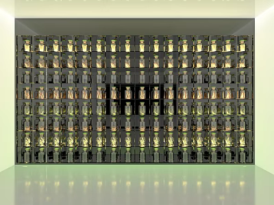 Modern medicine exhibition hall Chinese herbal medicine display licorice ginseng white peony wormwood 3d model