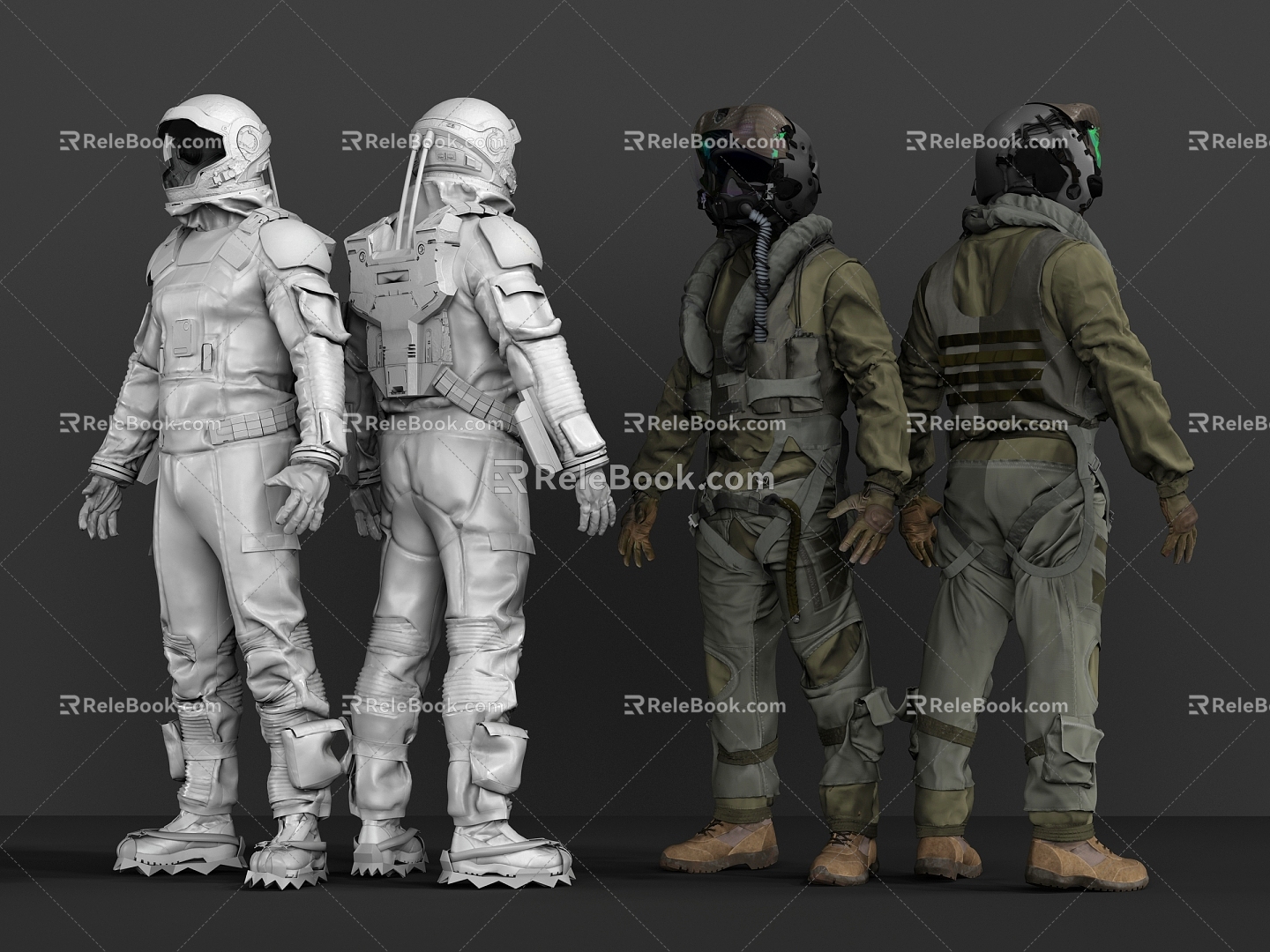 The Modern Astronaut 3d model