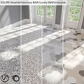 Varied Geometric Floor Tile Designs Featuring Patterned And Hexagonal Shapes