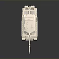 Modern Desert Colored Armored Tank With Long Cannon And Heavy Duty Tracks