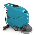 Blue FloorPro Floor Scrubber Machine With Efficient Commercial Cleaning Performance 3d model