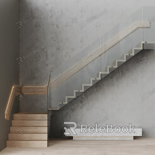 Corner Stairs model