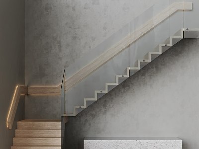 Corner Stairs model