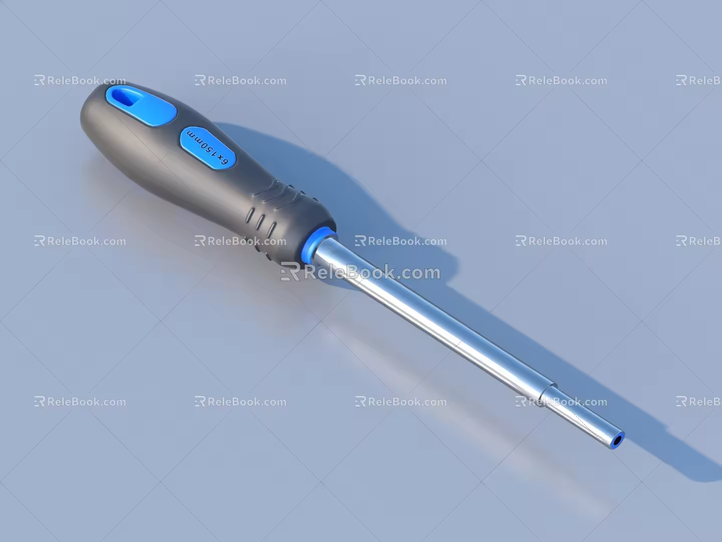 Screwdriver flat screwdriver screwdriver screwdriver hardware tool 3d model