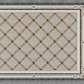 European-style ceramic tile stone mosaic 3d model