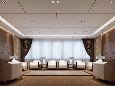 Modern Reception Room Meeting Room Meeting Room model