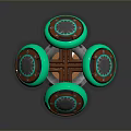 Sci-fi Items Sci-fi Components High-tech Components Sci-fi Equipment Sci-fi Scene Sci-fi Environment Game Scene 3d model