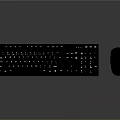 Full Size Computer Keyboard And Ergonomic Mouse Set For Home And Office Use