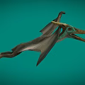Pterosaur Fengshen Pterosaur Dinosaur Jurassic Ancient Creatures Ancient Birds Low Face Number Low Model Simple Model Game Next Era Film and Television Level Super Realism 3d model