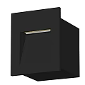 Black Square Wall Light With Modern Design And Warm Illumination 3d model