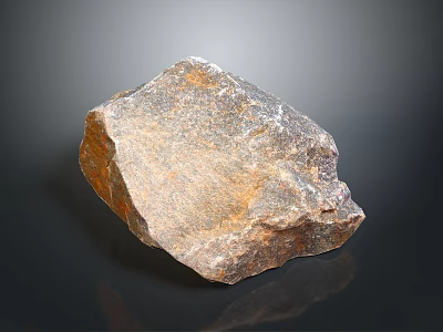 Natural Stone And Wood Material With Rough Texture For Decorative Use 3d model