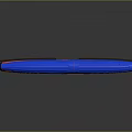Elegant Blue and Red Fountain Pens as Daily Life Essential Supplies