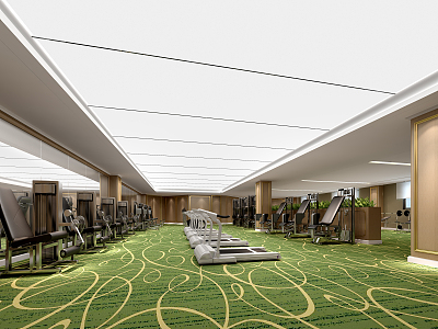 Gym 3d model