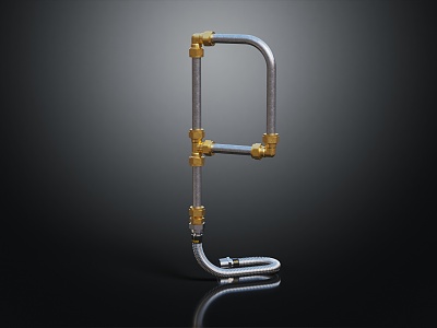 modern water pipe valve model