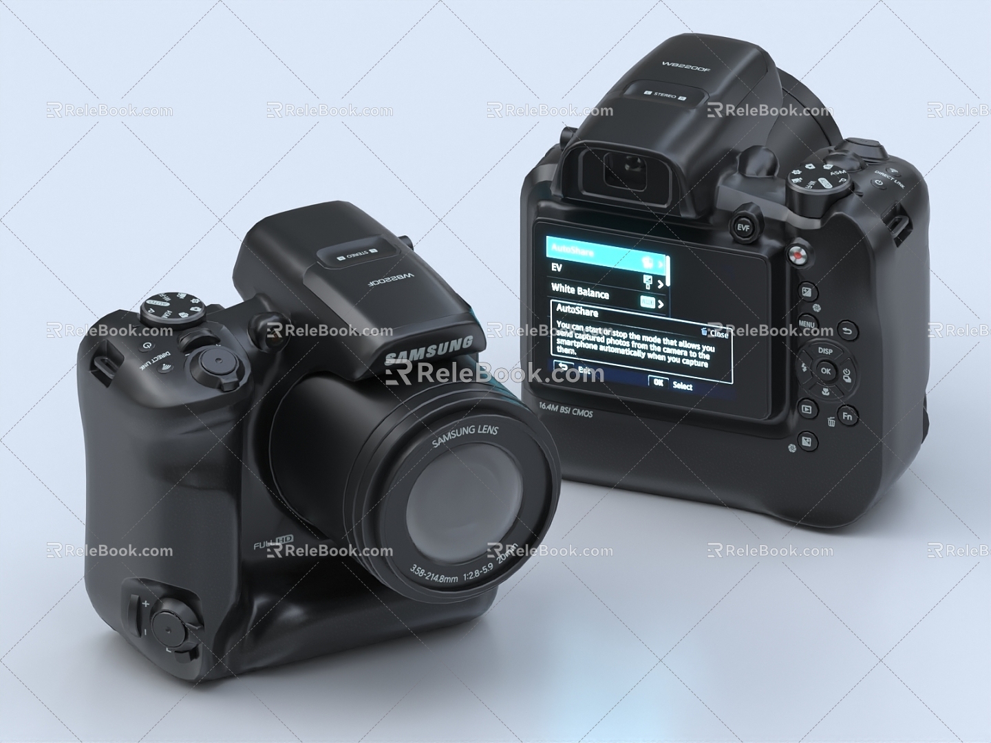 Camera Digital Camera SLR Camera Sony Camera Shima Camera Video Camera 3d model