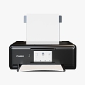 Modern Other Printer Canon Black PIXMA 3d model