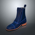 Modern Women Boots Martin Boots Snow Boots Tassel Boots 3d model