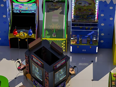 Boutique children's paradise 3d model