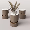 Modern round several sides several 3d model