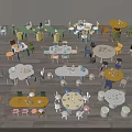 Colorful Children's Tables With Various Designs And Matching Chairs For Kids Rooms