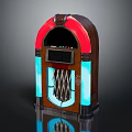 Modern Game Machine Coin Slot Jukebox Coin Slot Jukebox Large Game Machine 3d model