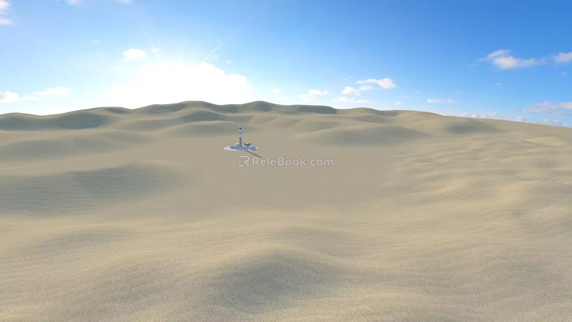 Desert 3d model