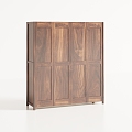 New Chinese Style Bedroom Wardrobe 3d model