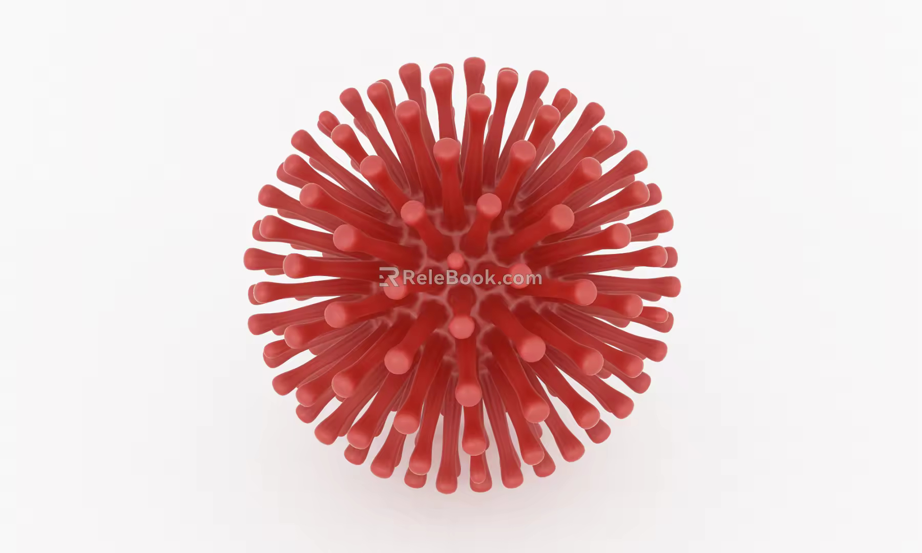 Modern virus 3d model