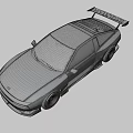 Hyundai N Performance Grey Coupe With Aerodynamic Body Kit LED Headlights And Red Accented Wheels