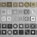 Decorative Tree Grates With Various Geometric Shapes And Intricate Patterns For Urban Landscapes