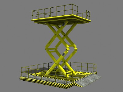 INDUSTRIAL LOFT LIFT BODY LIFT 3d model