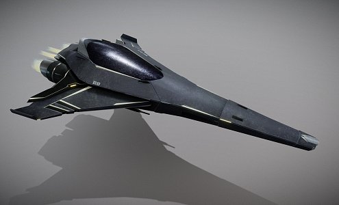 Space Fighter Sirius 3d model